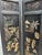 Chinoiserie Chinoisere 4 Panel Room Screen For Sale - Image 3 of 9