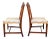 George III Mahogany Side Chairs - Set of 4 For Sale In Boston - Image 6 of 12