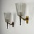 Large Murano Sconces attributed to Archimede for Seguso Vetri D Arte, 1940s, Set of 2 For Sale - Image 9 of 18