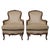 19th Century Italian Louis XV Style Bergeres-Pair For Sale