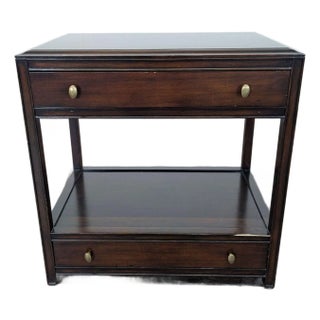 Restoration Hardware Two Drawer Nightstand For Sale