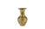Chinese Pair of Vintage Chinese Etched Brass Vases For Sale - Image 3 of 11
