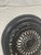 Late 19th Century Late 19th Century Cast Iron Antique Fireplace + Insert With Rosette Cover 27" X 21.25" For Sale - Image 5 of 6