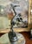 Antique Pompeian Bronze-Clad Danseuse Aux Aras Sculpture For Sale - Image 4 of 5