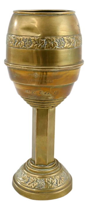 20th Century French Brass Goblet