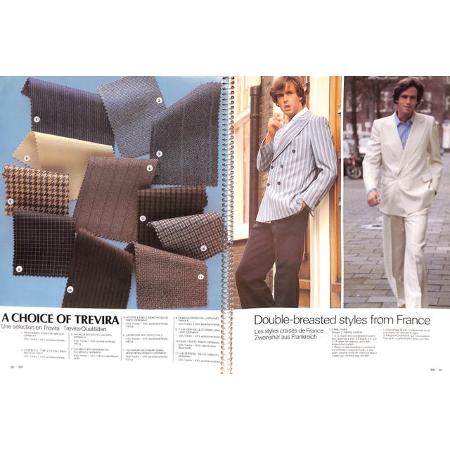 Traditional Sir Men's International Fashion Journal 1978 No. 1 For Sale - Image 3 of 11