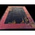1920s Blue Navy Open Field Floral Antique Chinese Art Deco Carpet 9x11'8 Rug For Sale In New York - Image 6 of 8