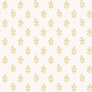 Boråstapeter Little Oak Wallcovering In Yellow For Sale