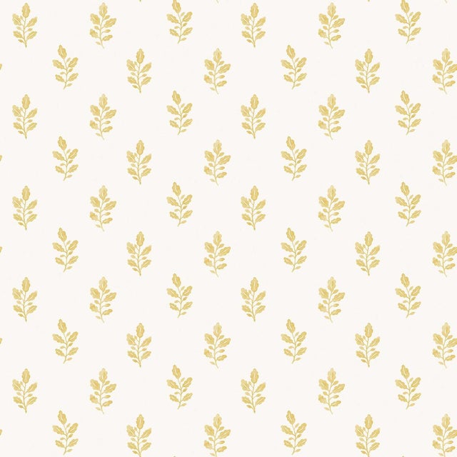 Boråstapeter Little Oak Wallcovering In Yellow For Sale