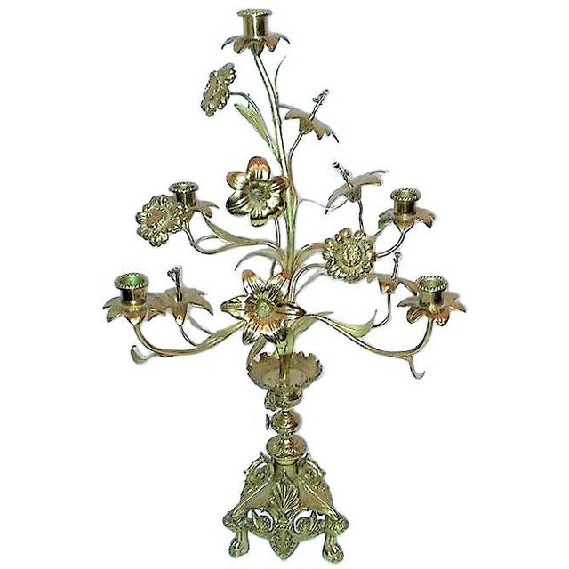 Antique French Church Altar Candelabra Chairish