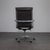 Una Leather Office Chair by ICF, Italy, 1990s For Sale - Image 4 of 12