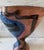 Vintage Post Modern Hand Painted Abstract Ceramic Vase For Sale - Image 4 of 10