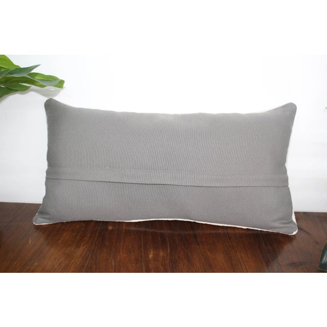 Beige 2 Turkish Kilim Decorative Pillow Covers - 12"x23.5" For Sale - Image 8 of 13