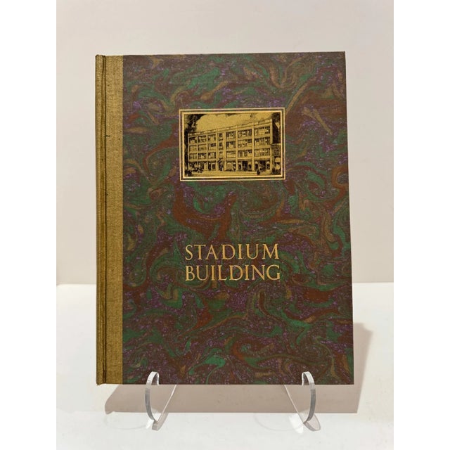 Scarce 1927 first edition of Stadium Building: A Landmark in the Progress of Woonsocket, Rhode Island, with text by Haym...