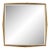 Point Square Gold Mirror-New For Sale
