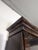 Large English Bookcase in Exotic Wood with Three Glass Doors For Sale - Image 10 of 17