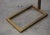 2020s Restoration Hardware: Pair of Brass-Finish Metal Drinks Tables For Sale - Image 5 of 7