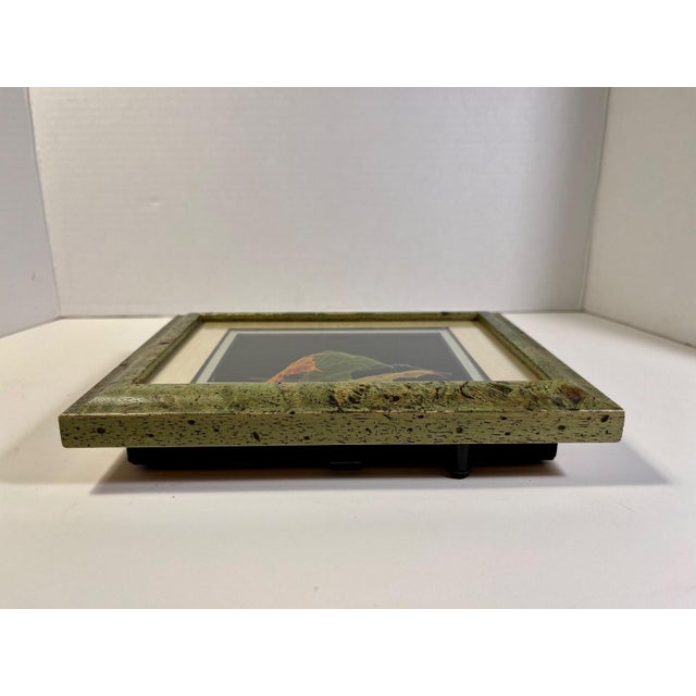 Contemporary Vintage Booker Morey Norway Maple Leaves Signed Shadow Box Frame # 7-5692 For Sale - Image 3 of 7