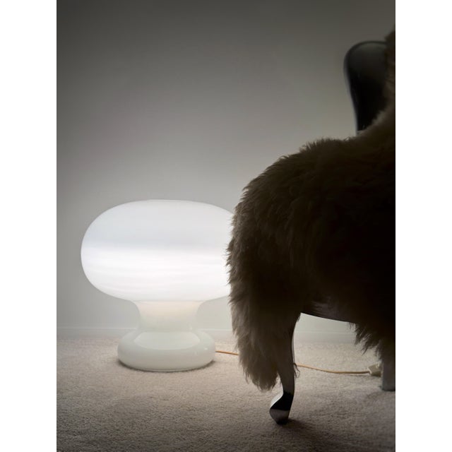 Mushroom Table Lamp in Glass from Cosack Leuchten, 1970s For Sale - Image 7 of 9