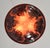 Burgundy French Art Deco Pendant Light by Le Verre Francais Schneider - 1925 Cameo Chandelier France For Sale - Image 8 of 12