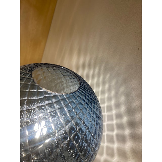 Contemporary "Ballotton" Blue Murano Glass Wall Sconce For Sale - Image 10 of 12