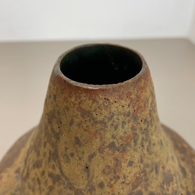 Super Pottery Fat Lava Multi-Color 816-1 Vase from Ruscha, 1970s For Sale - Image 13 of 17