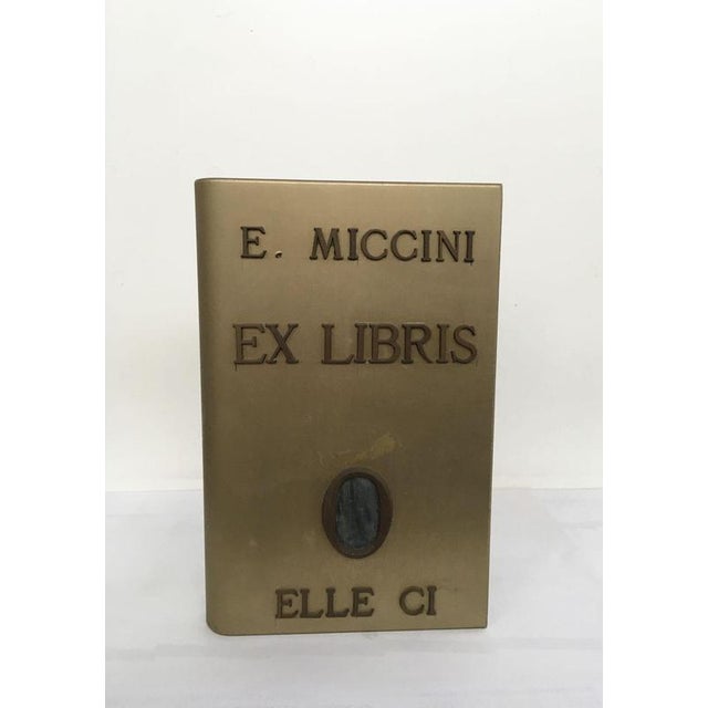 Vintage Italian Aluminun Abstract Sculpture by Eugenio Miccini, 1970 For Sale - Image 11 of 18