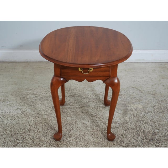 Age: C.1993 Details: Dovetailed Drawer Construction High Quality Construction Queen Anne Legs & Pad Feet Traditional Style...