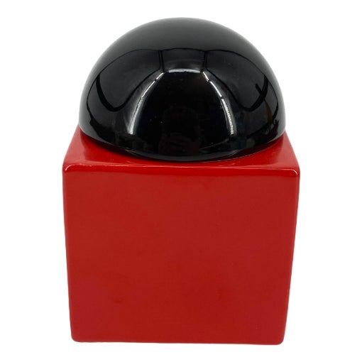 Sugar Bowl from the City-Scape Series by Lutz Rabold for Arzberg Porcelain, Germany, 1980s For Sale