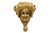 Head of Dionysus Brass Door Knocker For Sale - Image 4 of 6