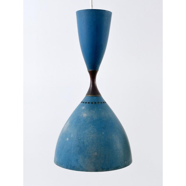 Vintage Diabolo Pendant Lamps by Svend Middelboe for Nordisk Solar, 1950s, Set of 3 For Sale - Image 14 of 18