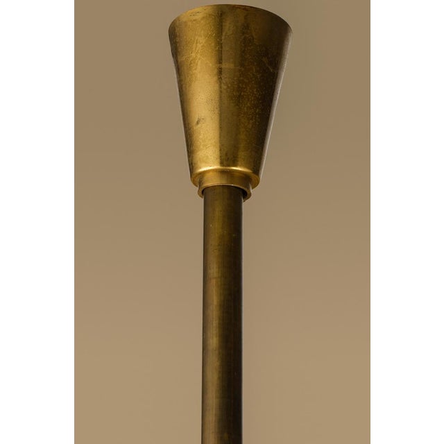 Metal Vintage Pendant Light by Hans-Agne Jakobsson, 1950s For Sale - Image 7 of 8