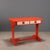 Orange Lacquered Wood Desk For Sale - Image 11 of 11
