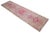 1970s Pink Kurdish Herki Hand-Knotted Distressed Runner For Sale - Image 4 of 12