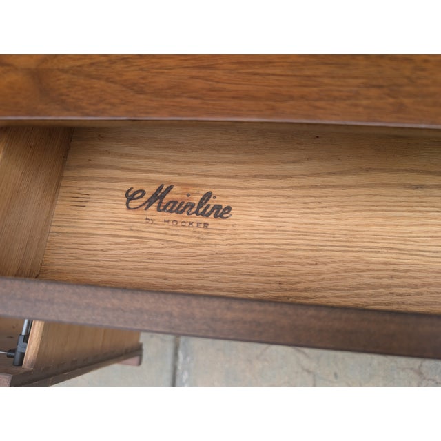 Mid-Century Modern 1960s Mid-Century Modern Mainline by Hooker Desk For Sale - Image 3 of 15