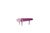 Contemporary Delphine Console Table with Traffic Purple Lacquer Finish by Ultramobili For Sale - Image 3 of 12