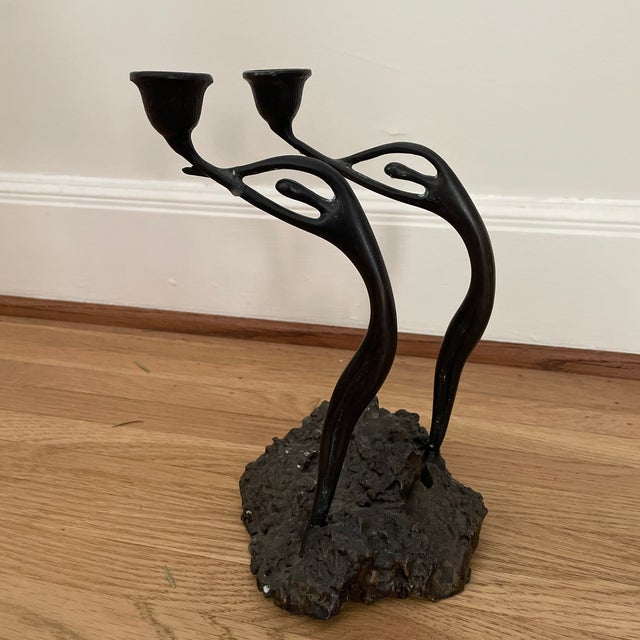 1990s Ruth Bloch Candlesticks For Sale - Image 12 of 12