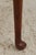 Cherry Round Country Style Dining Room Table For Sale - Image 15 of 17