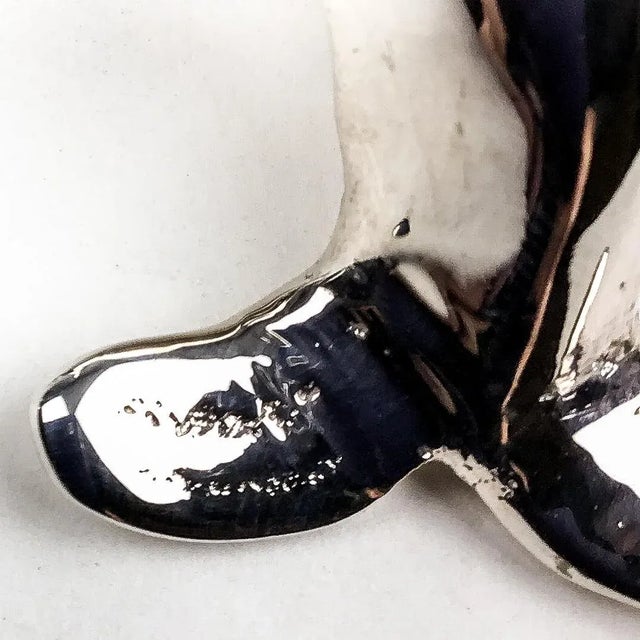 Silver Plate Animalia Seal Figurine Spoon-Rest Ring Holder For Sale - Image 11 of 12