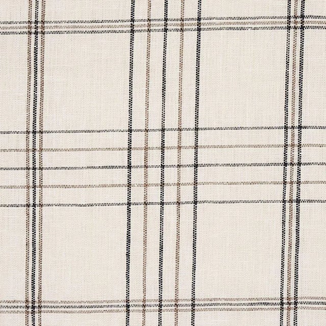 Pared down and pretty, Nils Plaid is one of the most versatile fabrics. This linen plaid has a performance finish with a...