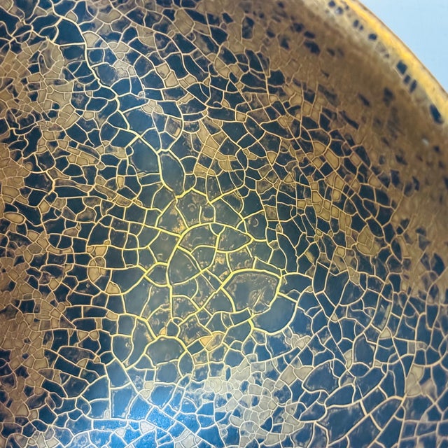 Ceramic MCM Triangular Pottery Bowl For Sale - Image 7 of 9