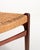 Brown Scandinavian Chairs with Rope Seats, 1960s, Set of 2 For Sale - Image 8 of 11