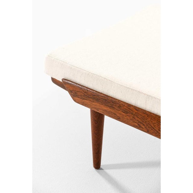 This rare daybed, produced in Denmark during the 1950s, is a refined representation of mid-century Scandinavian design,...