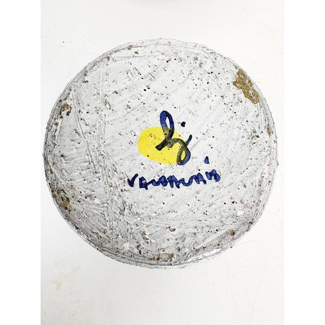 Blue Clay Trinket Tray from Vallauris, France, 1960s For Sale - Image 8 of 13