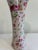 Pink Vintage Godinger Antique Reflections Pink Rose Porcelain Vase With Heart Pierced Rim For Sale - Image 8 of 10