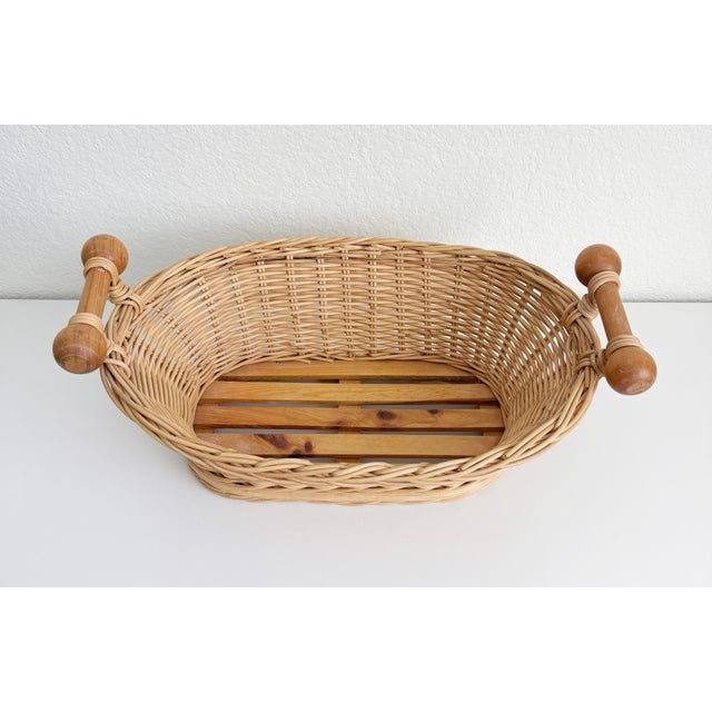 French Boulangerie Basket, Early to Mid-20th C For Sale - Image 4 of 14