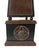 1980s VTG Maitland-Smith Leather Obelisk Brass Sun Medallions Neoclassical 27x7” For Sale - Image 5 of 11