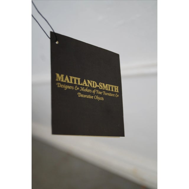 Hollywood Regency Maitland Smith Brass Regency Electrified Sconce For Sale - Image 3 of 10