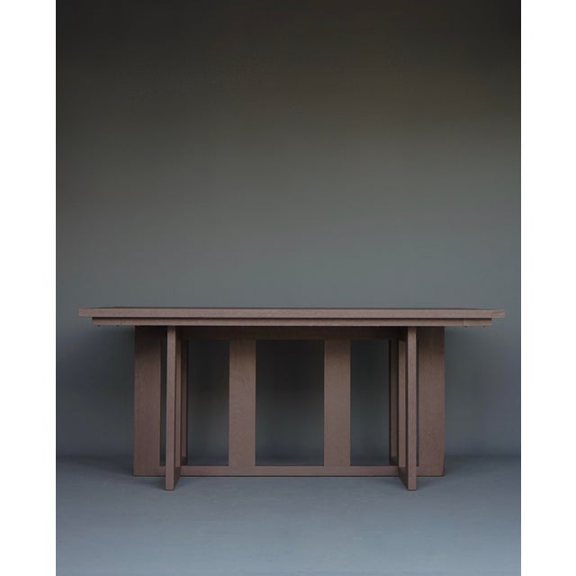 Bossche School Merbau Dining Table from Hans van der Laan & Harry van Hal, 1979 For Sale - Image 18 of 18