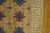 Indian 1920s Multicolor Geometric Antique Indian Cotton Dhurrie Rug 3'8" X 6'3" Flatweave Carpet For Sale - Image 3 of 4